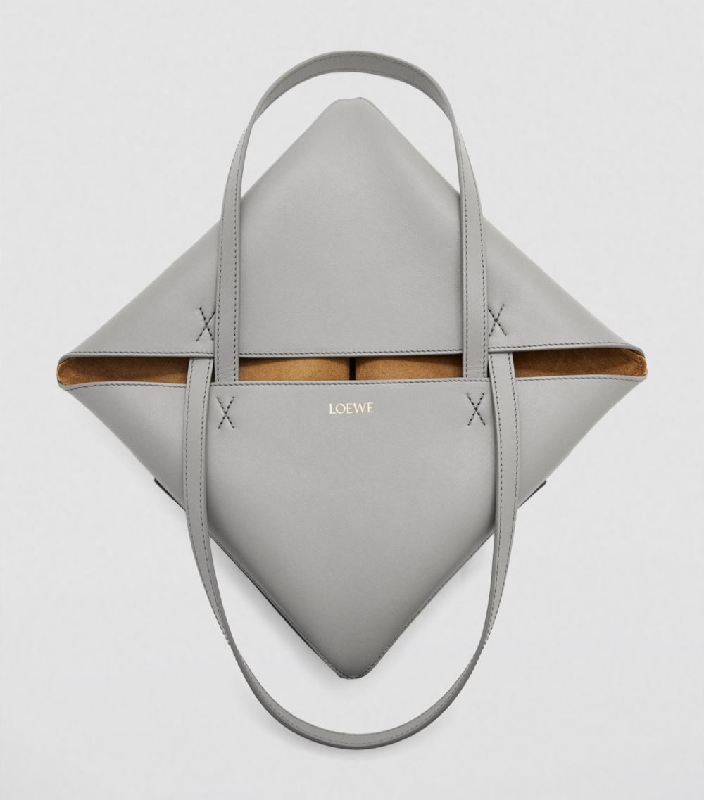 Loewe Loewe Medium Leather Puzzle Fold Tote Bag