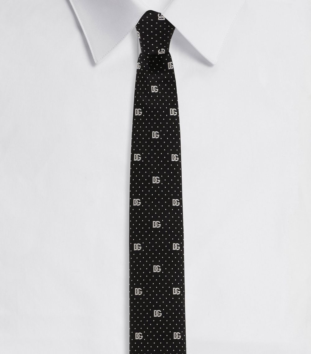 Dolce & Gabbana Dolce & Gabbana Silk Logo Tie