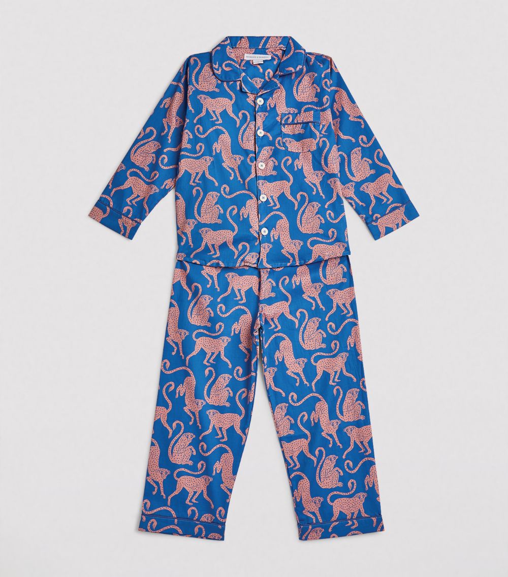 Desmond & Dempsey Kids Desmond & Dempsey Kids Chango Print Pyjama Set (2-9 Years)