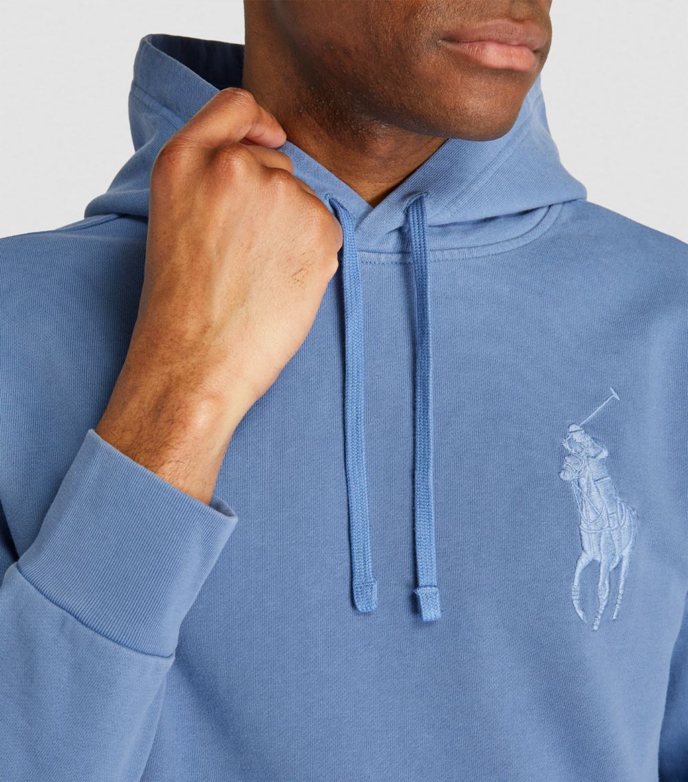 Polo Ralph Lauren Polo Ralph Lauren Cotton Tonal-Logo Hoodie