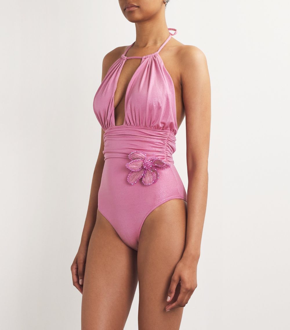 Patbo Patbo Embellished Halterneck Swimsuit