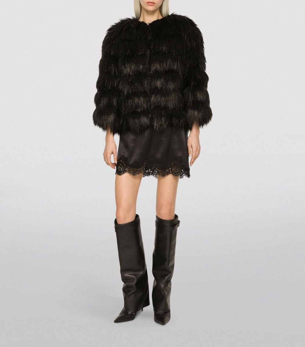 Dolce & Gabbana Dolce & Gabbana Faux Fur Jacket