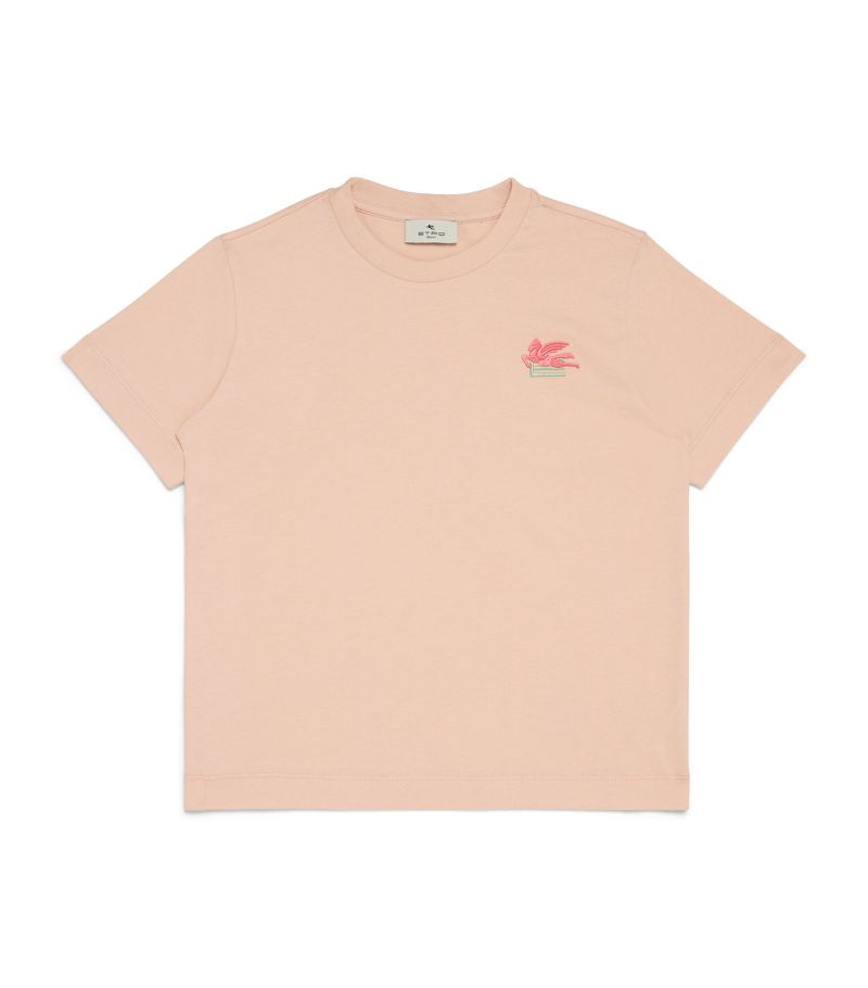  Etro Kids Cotton Logo T-Shirt (4-16 Years)