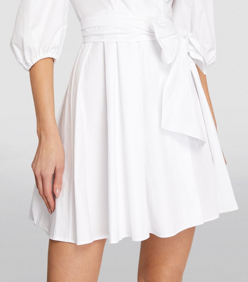  Claudie Pierlot Organic Cotton Mini Wrap Dress