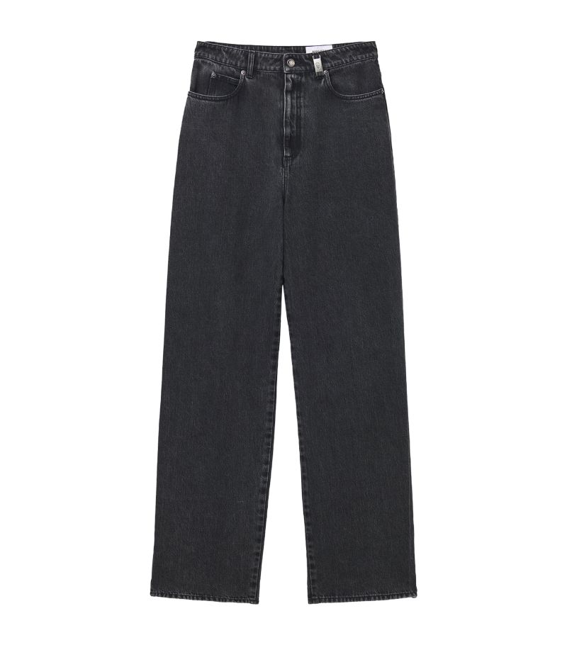 Alexander McQueen Alexander Mcqueen Wide-Leg Jeans