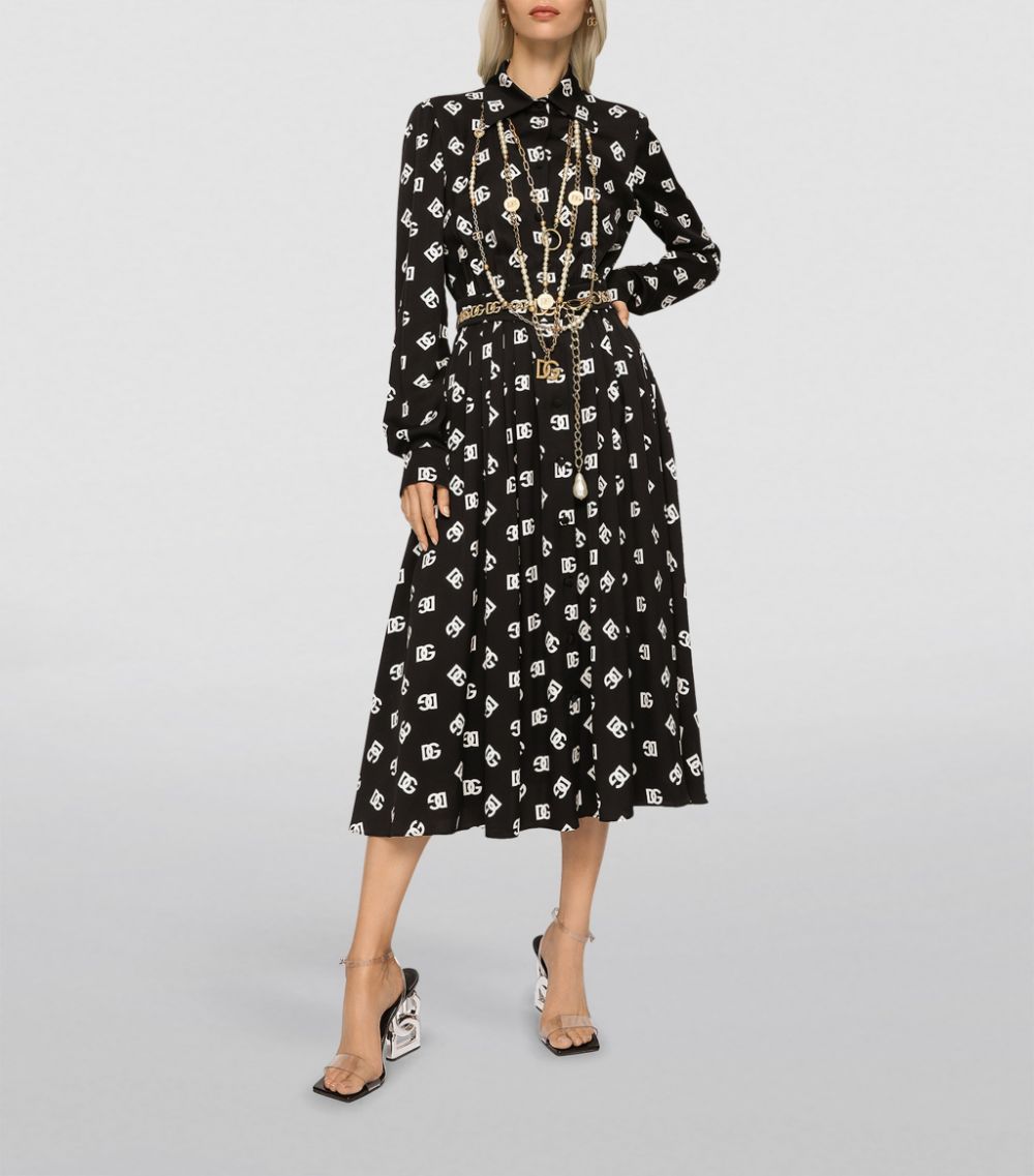 Dolce & Gabbana Dolce & Gabbana Dg Millennials Shirt Midi Dress