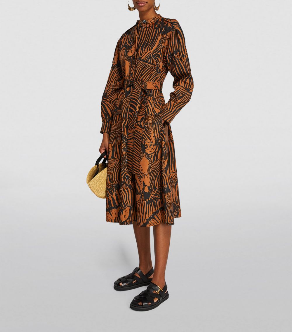 Weekend Max Mara Weekend Max Mara Animal Print Midi Dress