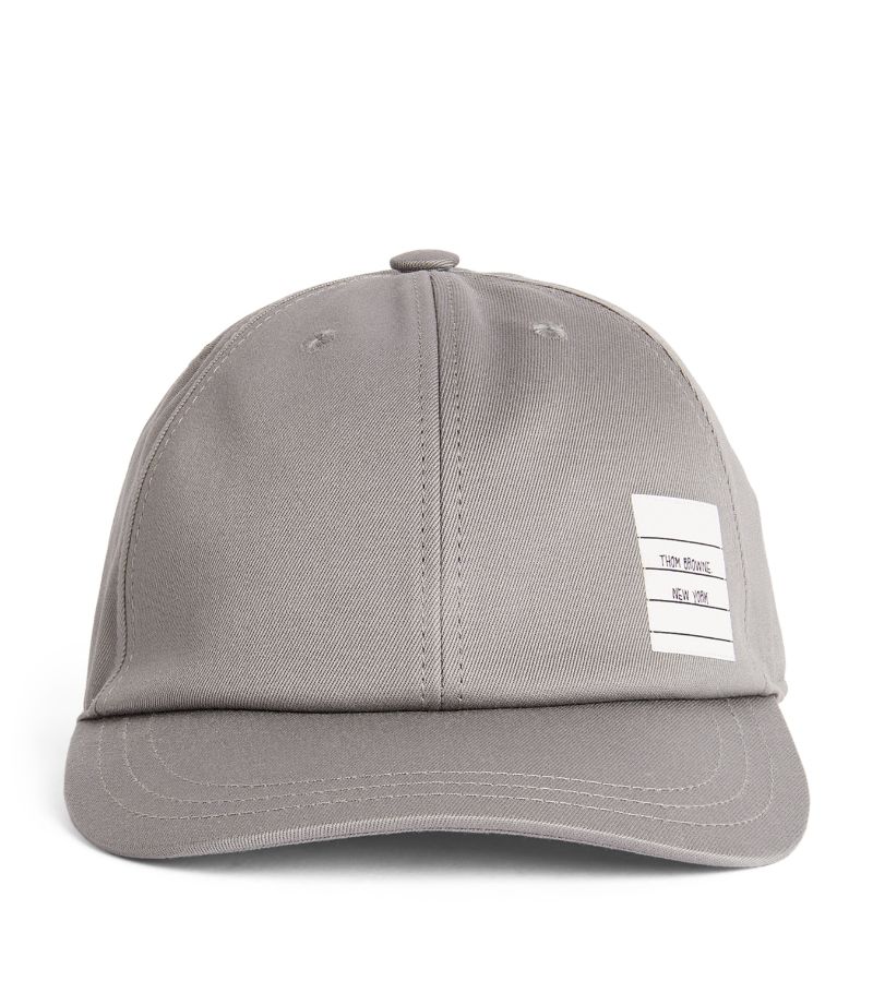 Thom Browne Thom Browne Name Tag Baseball Cap