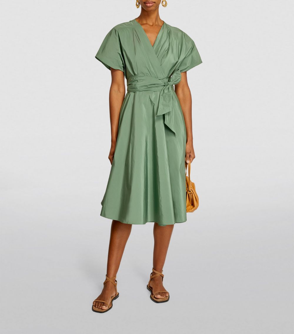 Weekend Max Mara Weekend Max Mara Cotton Taffeta Midi Dress