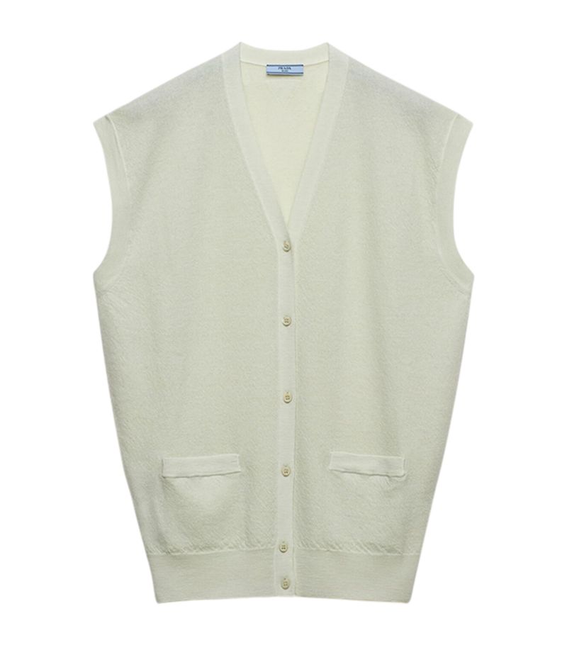 Prada Prada Cashmere Sweater Vest