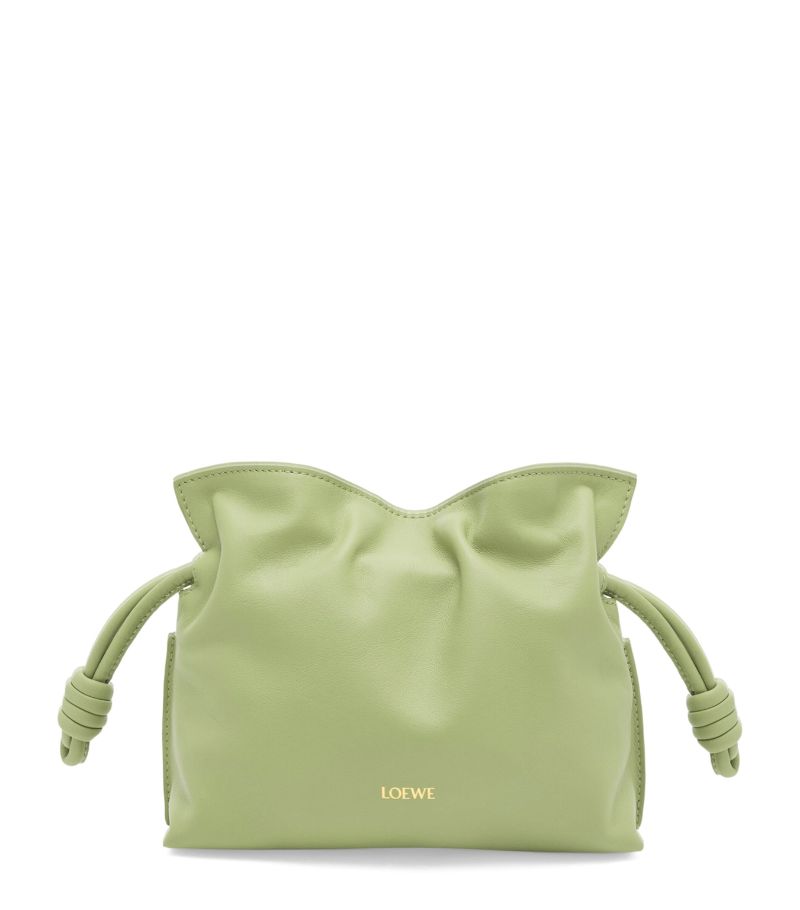 Loewe Loewe Mini Leather Flamenco Clutch Bag