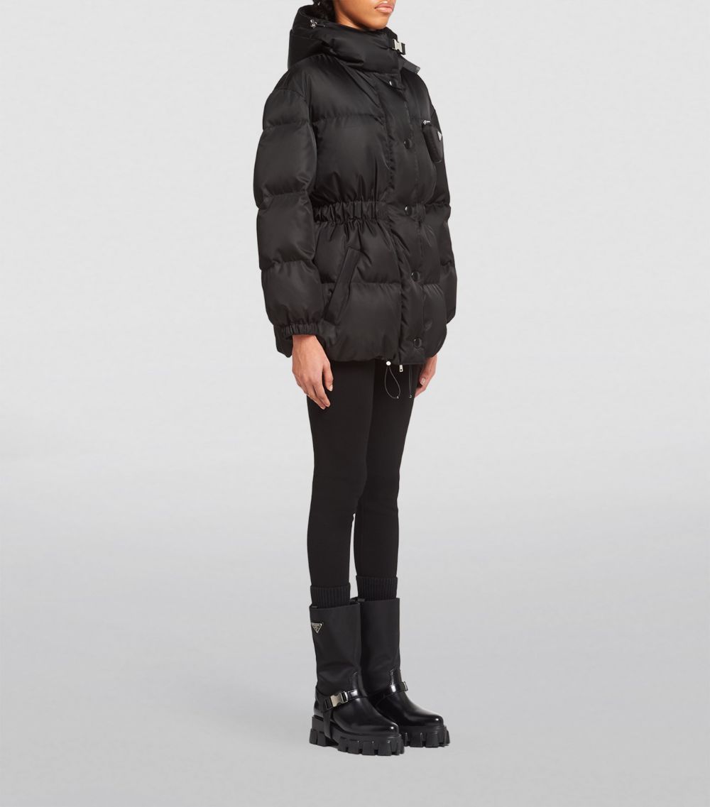 Prada Prada Hooded Re-Nylon Puffer Jacket