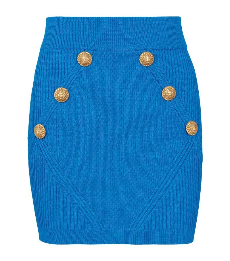 Balmain Balmain Knitted Mini Skirt