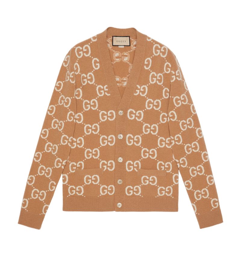 Gucci Gucci Wool GG Jacquard Cardigan