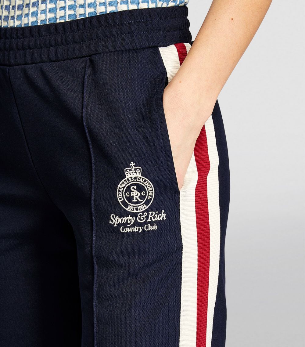 Sporty & Rich Sporty & Rich Crown Logo Sweatpants