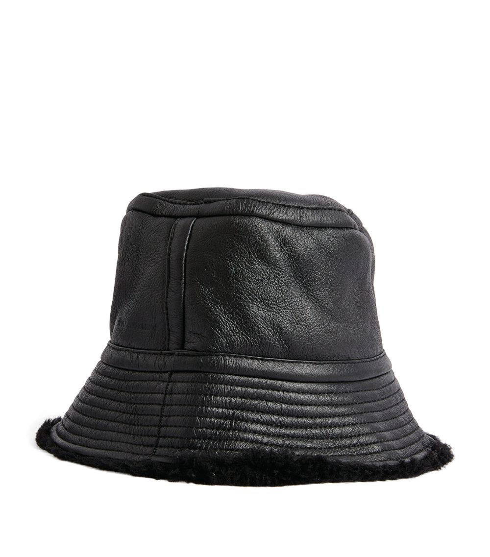 Yves Salomon Yves Salomon Merino-Lambskin Bucket Hat