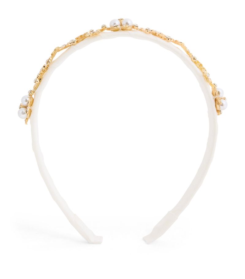 David Charles David Charles Embellished Floral Headband