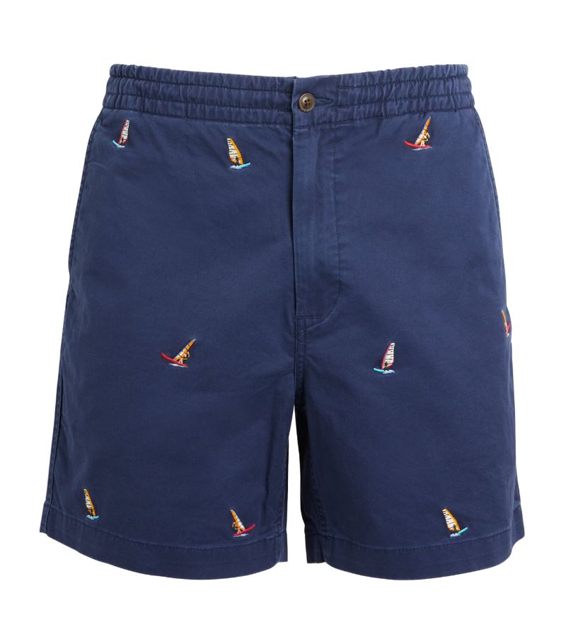 Polo Ralph Lauren Polo Ralph Lauren Embroidered Prepster Shorts