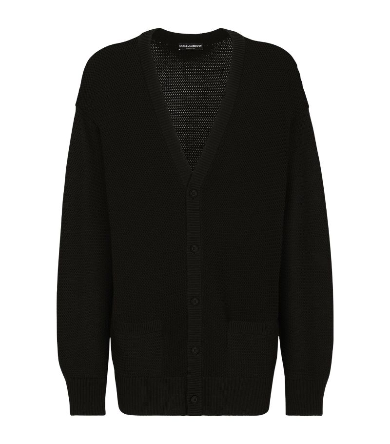 Dolce & Gabbana Dolce & Gabbana Cotton V-Neck Cardigan