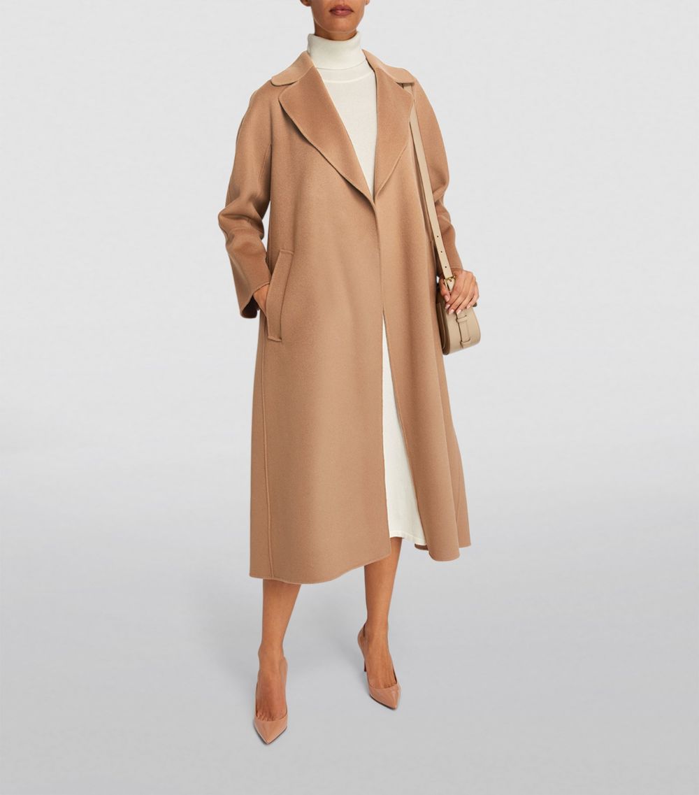 Max Mara Max Mara Virgin Wool Belted Coat