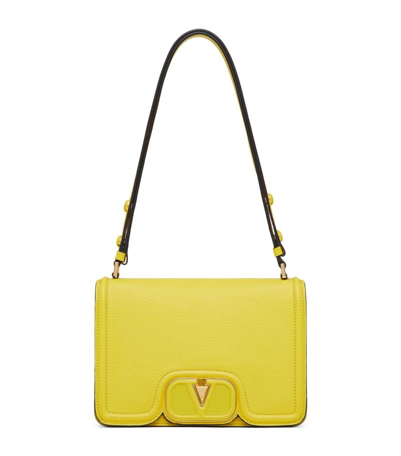 VALENTINO GARAVANI Valentino Garavani Leather Vlogo Shoulder Bag