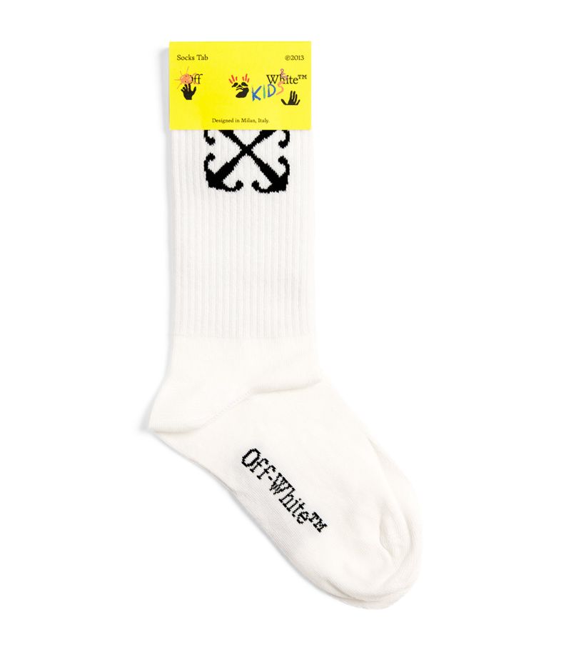 Off-White Kids Off-White Kids Arrow Long Socks