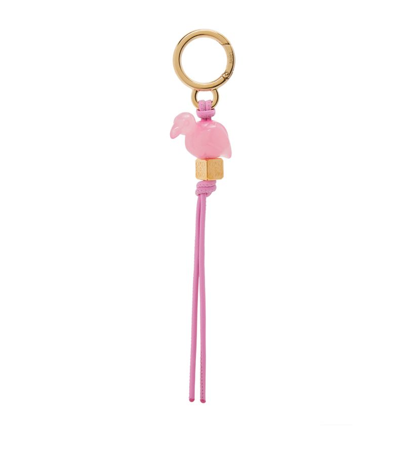 Loewe Loewe X Paula'S Ibiza Flamingo Dice Charm