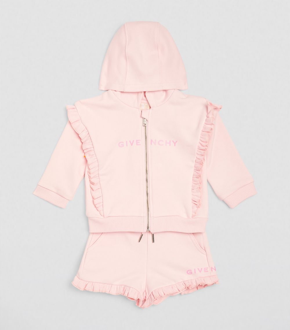 Givenchy Givenchy Kids Ruffle-Hem Shorts (24-36 Months)