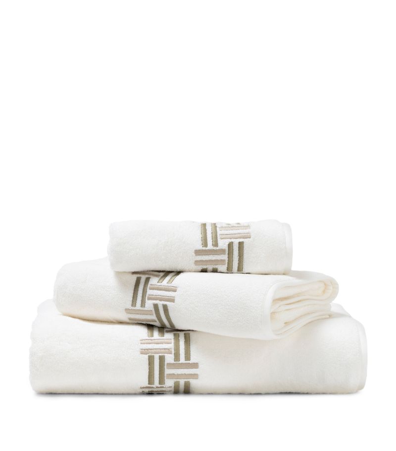 Frette Frette Basket Weave Hand Towel (60Cm X 110Cm)