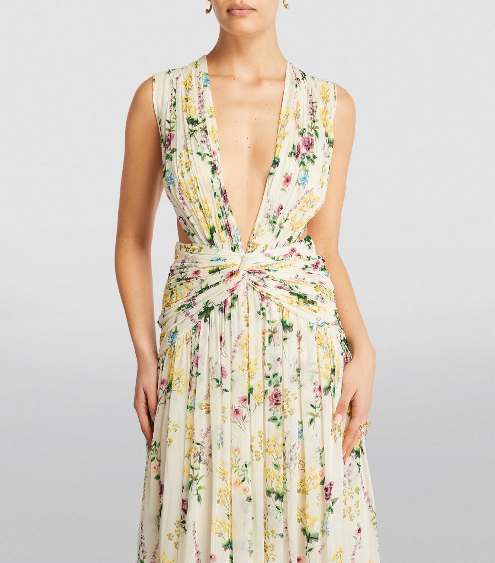 Costarellos Costarellos Floral Martina Gown