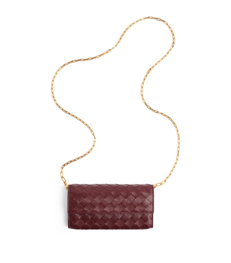 Bottega Veneta Bottega Veneta Leather Chain Wallet