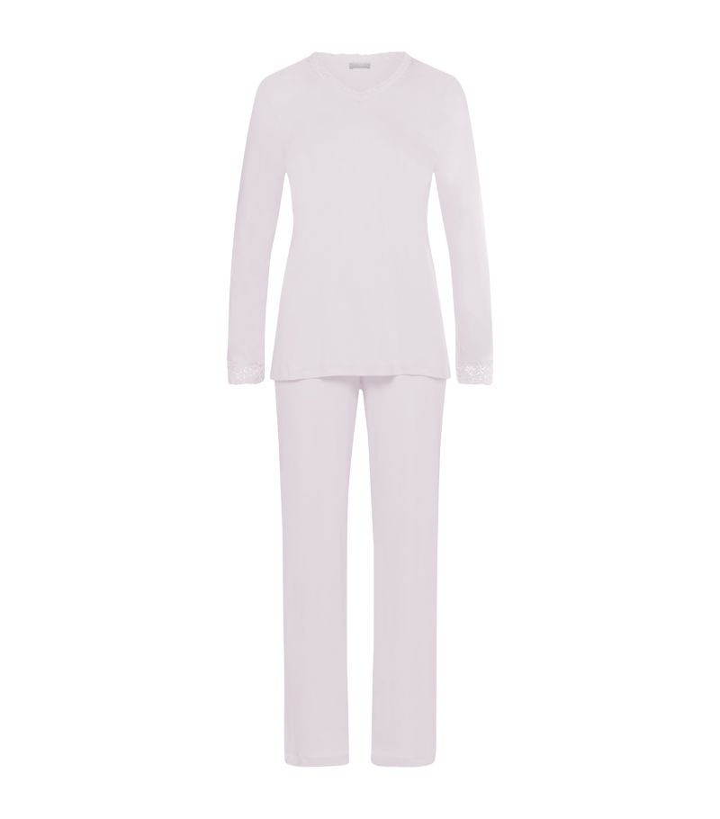 Hanro Hanro Moments NW Long-sleeved Cotton Pyjamas