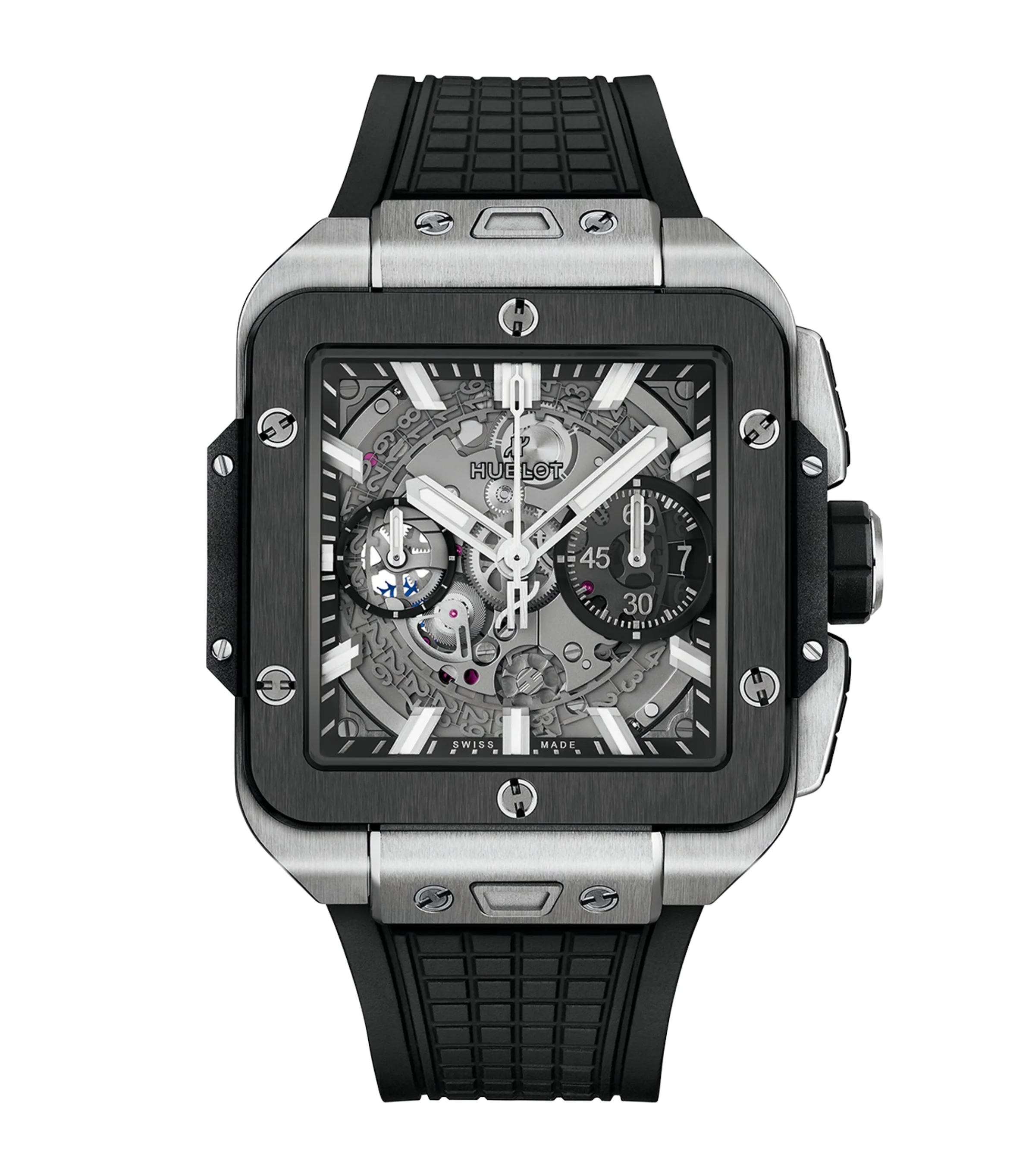 Hublot Hublot Titanium and Ceramic Square Bang Unico Watch