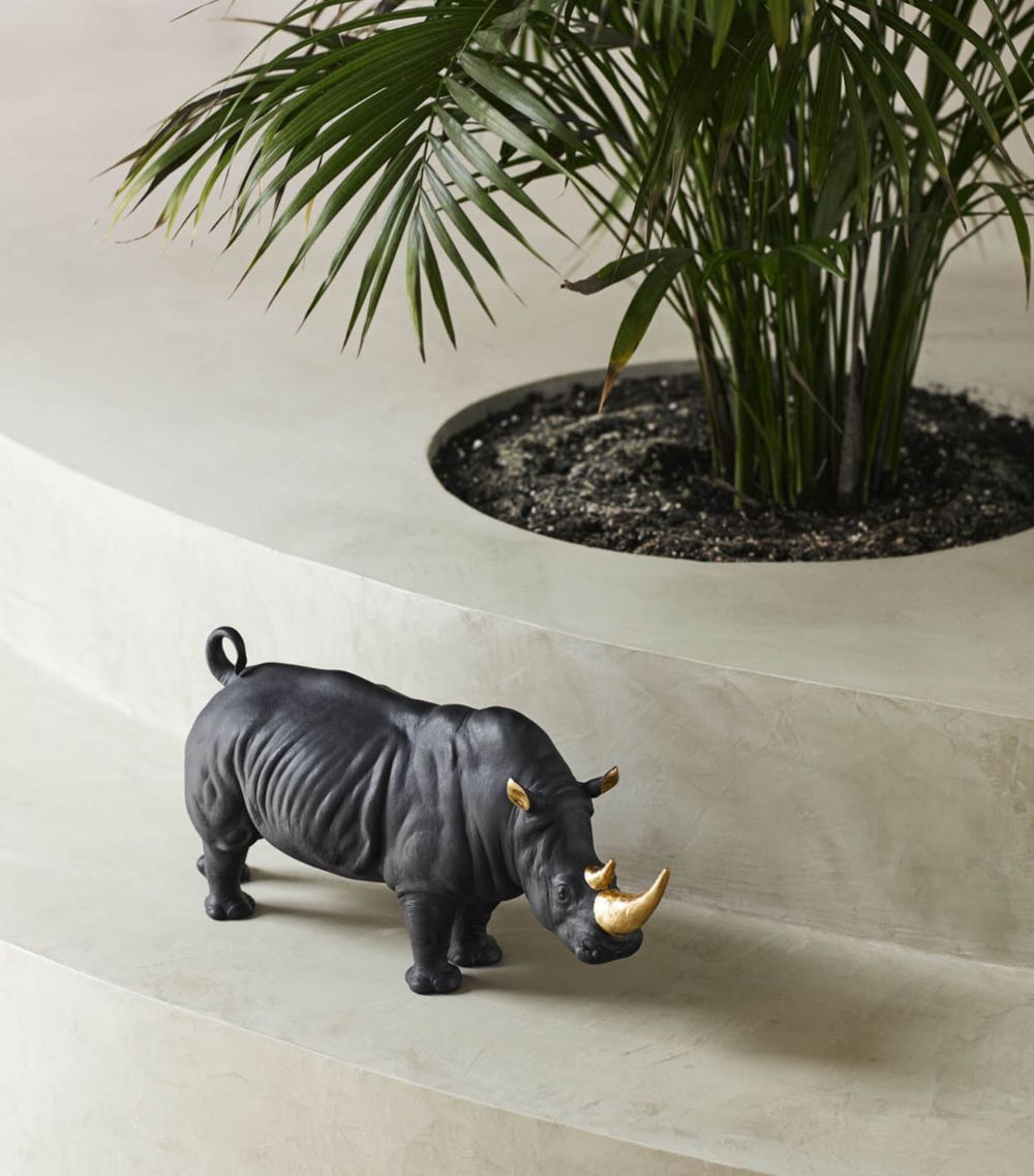 Lladró Lladró Porcelain Rhino Figurine