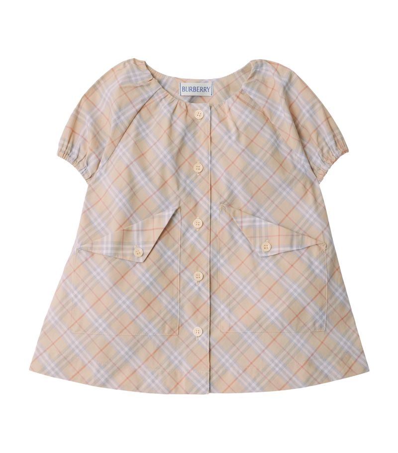 Burberry Burberry Kids Vintage Check Dress And Bloomers Set