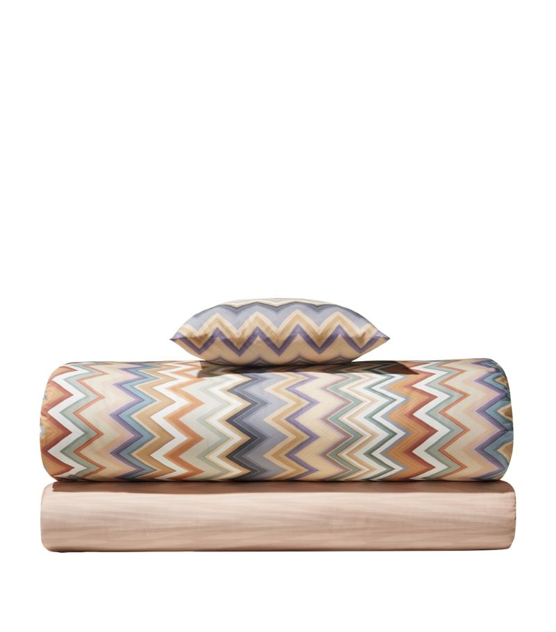 Missoni Home Missoni Home Andres Pair Of Oxford Pillowcases (50Cm X 75Cm)