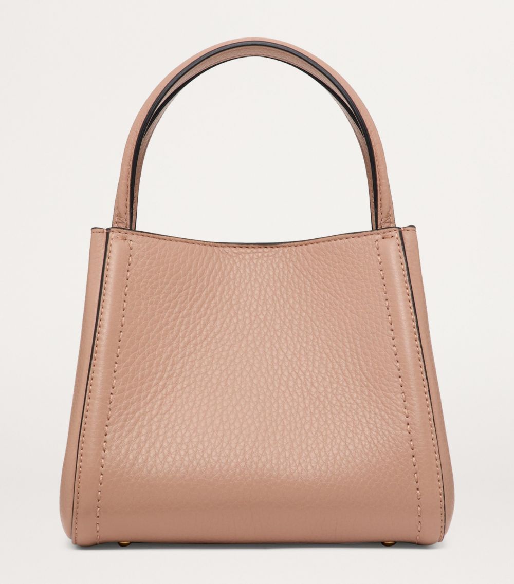 VALENTINO GARAVANI Valentino Garavani Small Leather Alltime Top-Handle Bag