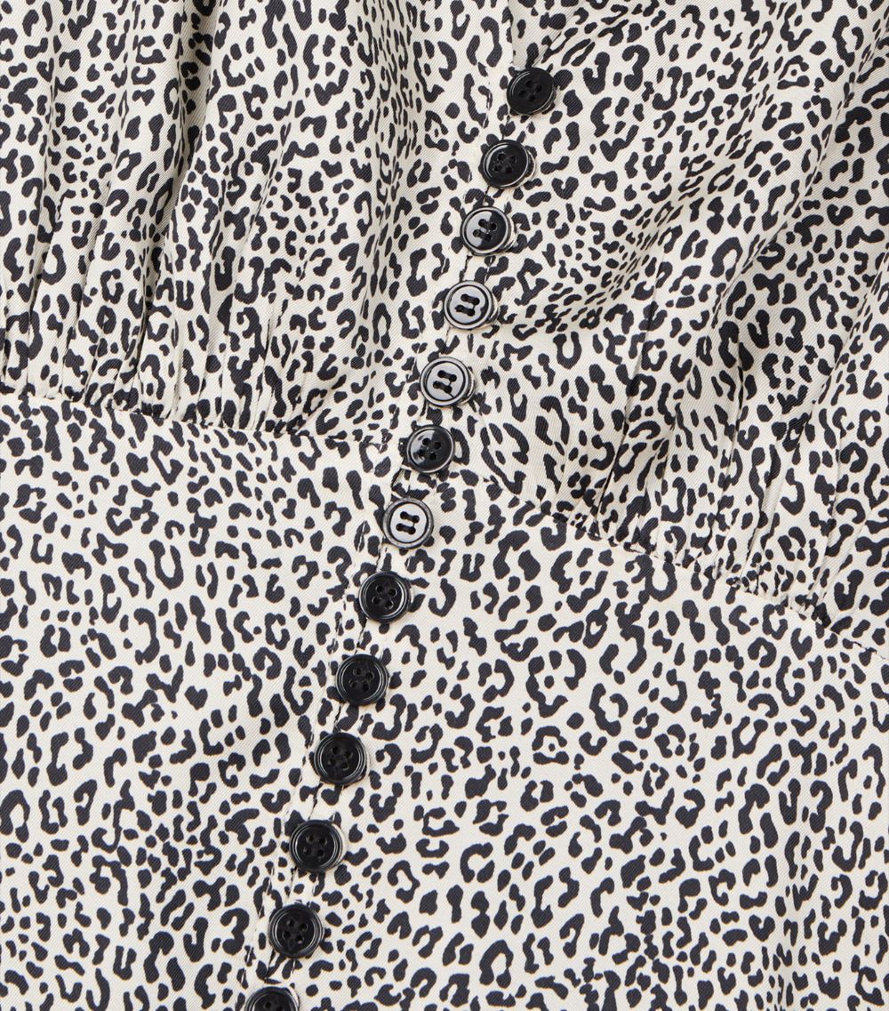 The Kooples The Kooples Leopard Print Mini Dress