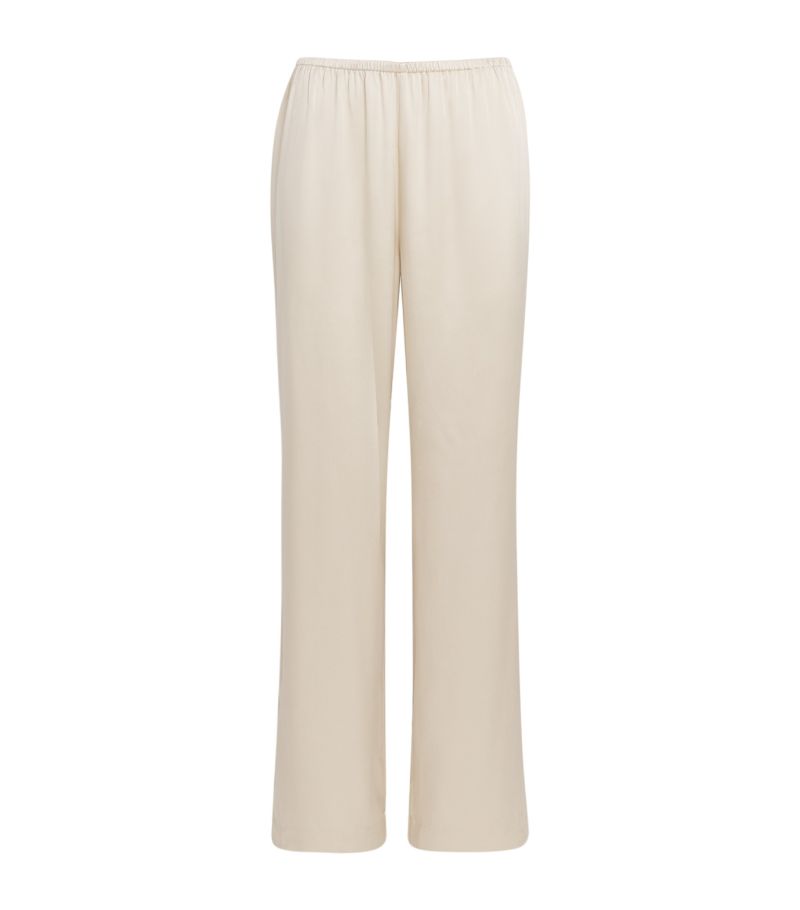 Anine Bing Anine Bing Silk-Blend Aden Wide-Leg Trousers