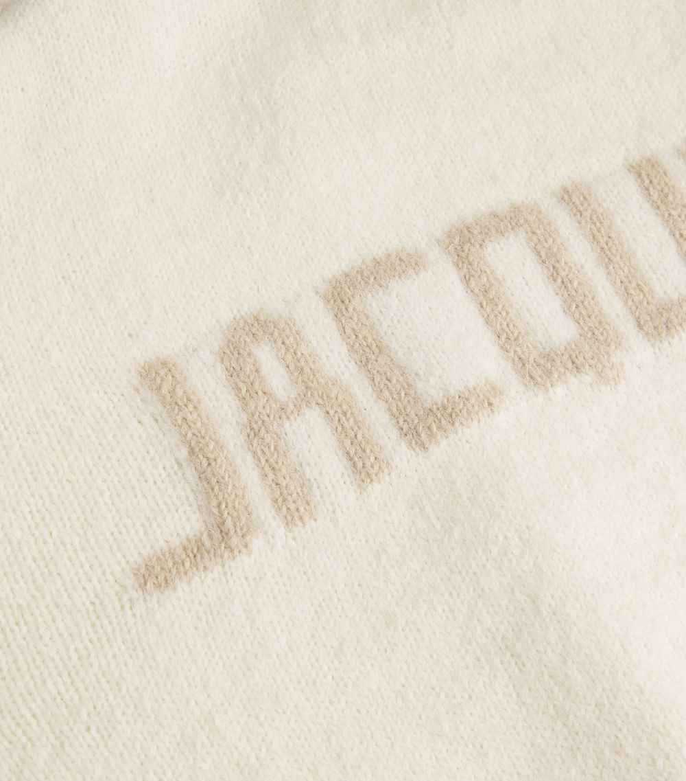 Jacquemus Jacquemus Alpaca Wool-Blend Logo Sweater