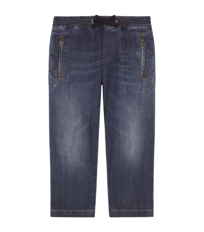 Dolce & Gabbana Dolce & Gabbana Kids Denim Sweatpants (8-12 Years)