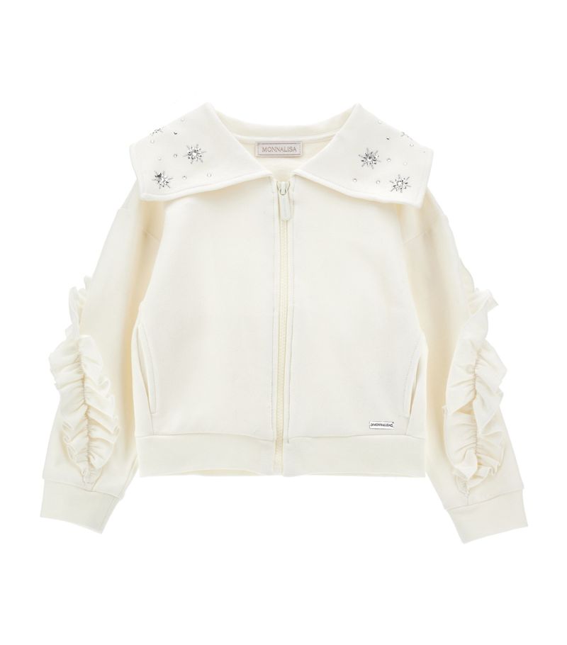 Monnalisa Monnalisa Embellished Zip-Up Jacket (2-12 Years)