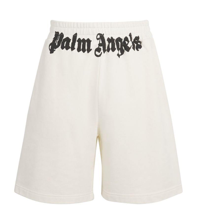 PALM ANGELS Palm Angels Cotton Logo Sweatshorts