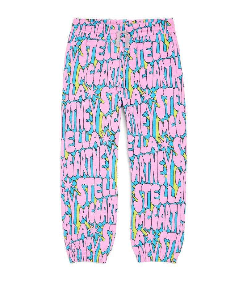 Stella McCartney Kids Stella Mccartney Kids Stella Print Cosmic Sweatpants (2-14 Years)