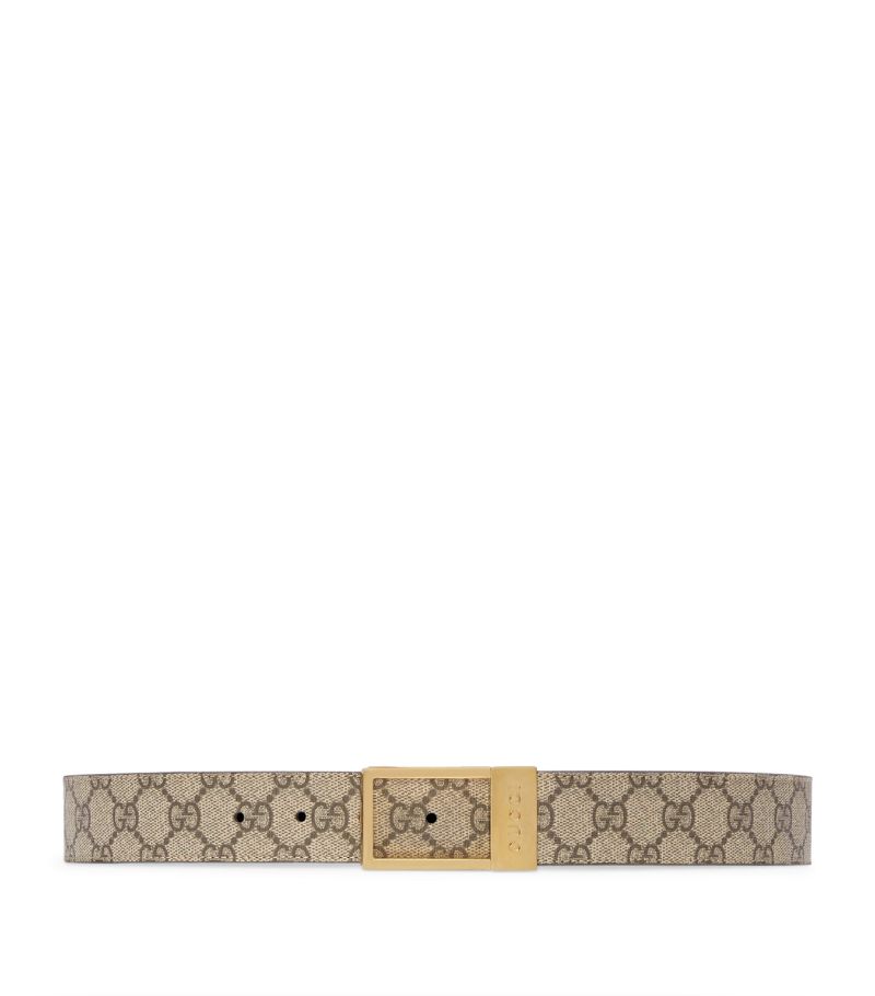 Gucci Gucci Gg Supreme Canvas Belt