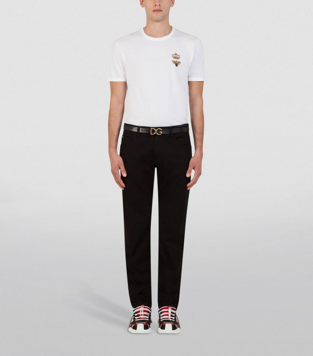 Dolce & Gabbana Dolce & Gabbana Embroidered T-Shirt