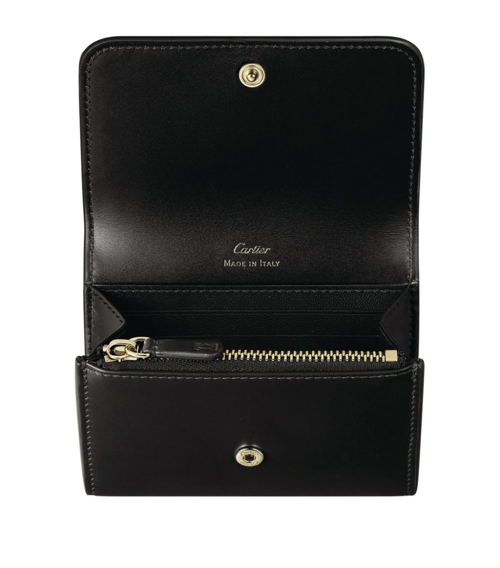 Cartier Cartier Mini Leather C De Cartier Wallet