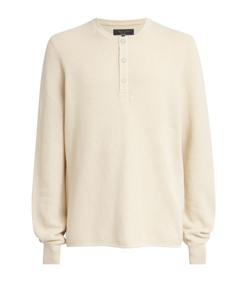 Rag & Bone Rag & Bone Organic Cotton Henley Top