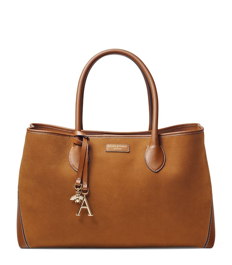  Aspinal Of London Leather London Tote Bag