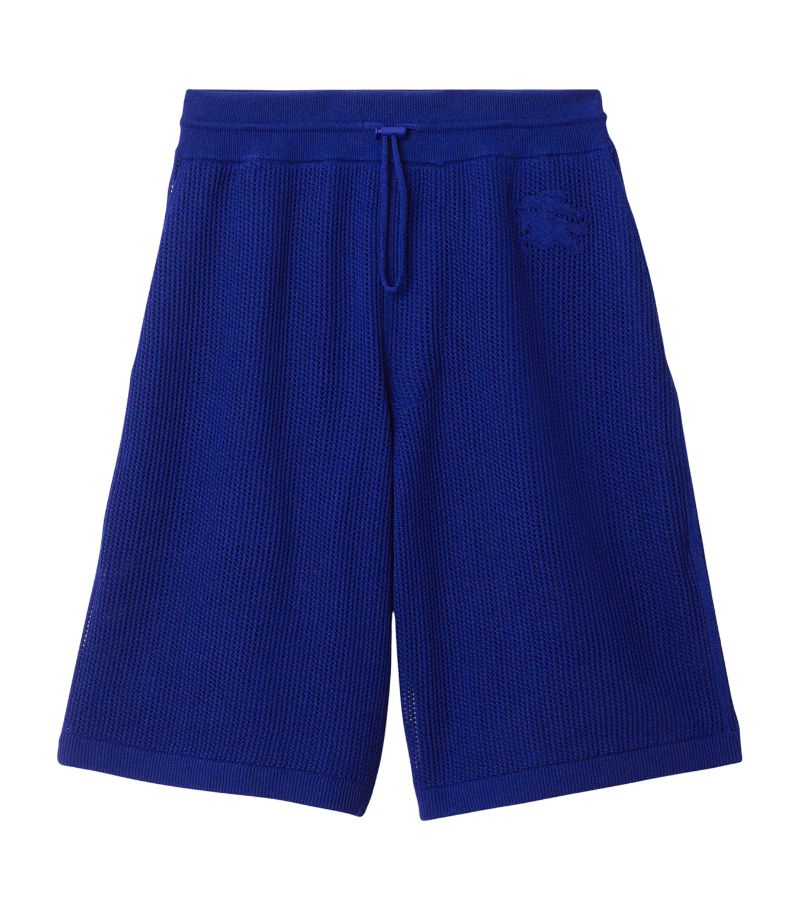 Burberry Burberry Silk-Cotton Mesh Shorts